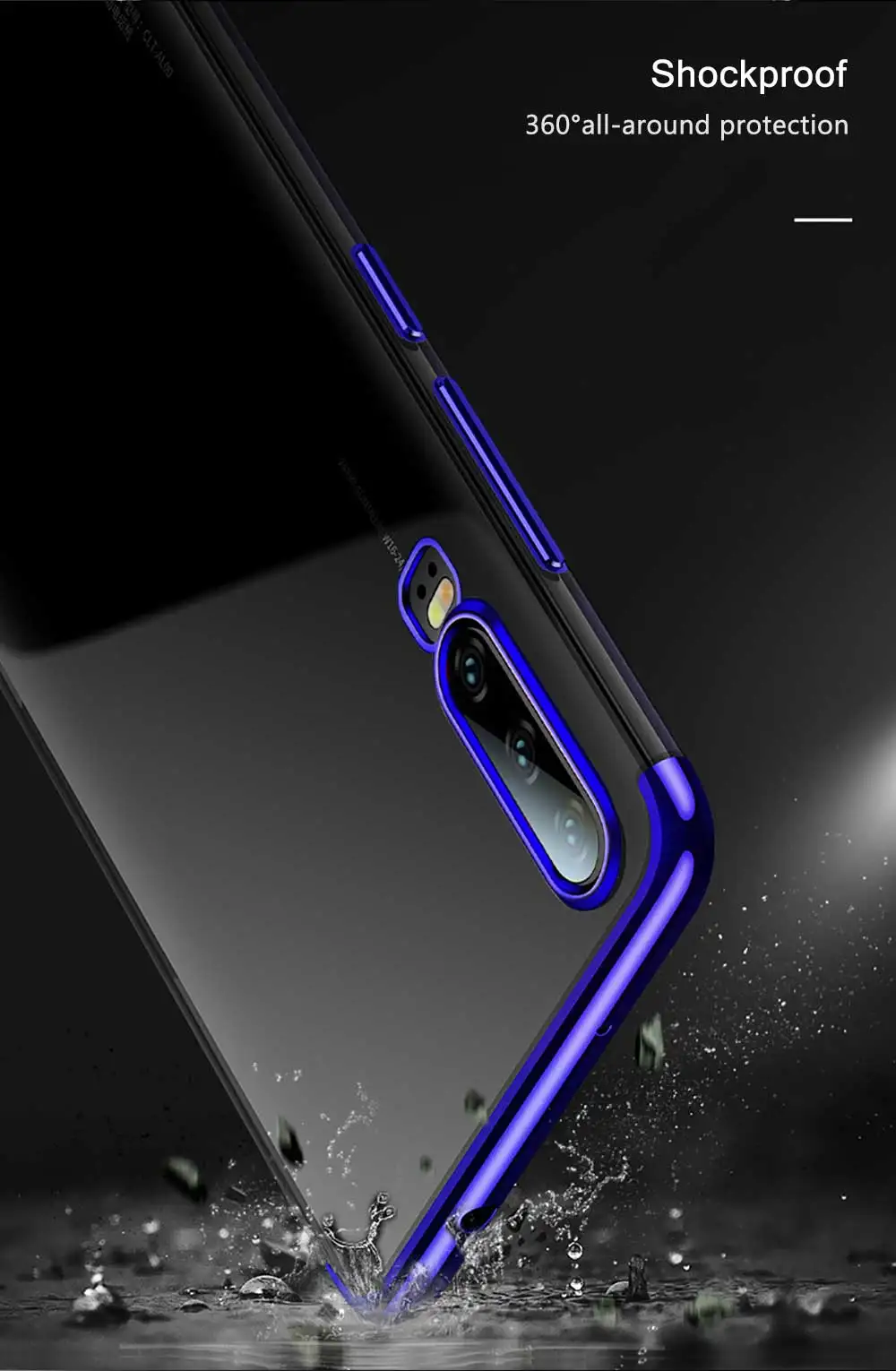 Покрытие Мягкий ТПУ чехол для huawei P Smart Z 2019 защитный Nova 5i 5Pro P30 Pro P20 Lite ударопрочный
