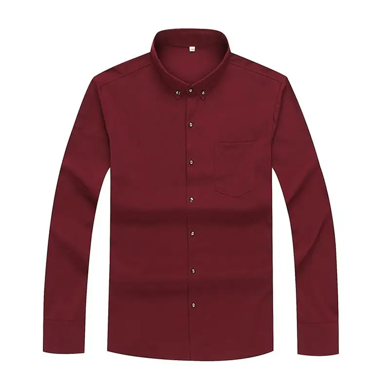 10XL 8XL 6XL 5XL 4XL Новинка весна осень рубашки для мужчин s Повседневная рубашка для мужчин размера плюс свободные рубашки - Цвет: 5