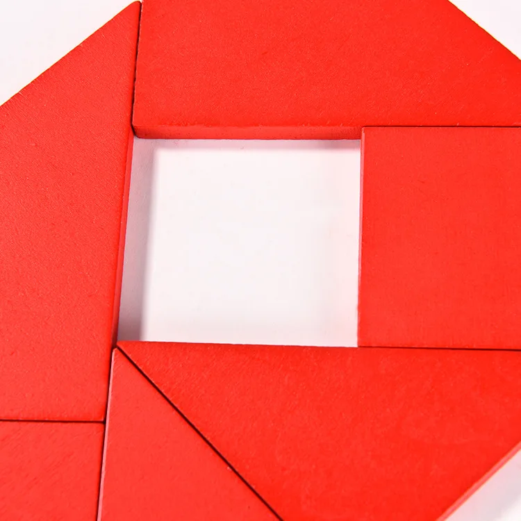 DIY деревянные головоломки детские развивающие Монтессори материалы развития в