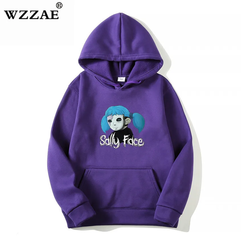 Новая мода Sally Face Косплей принт спортивная одежда толстовки мужские толстовки с капюшоном Хорошие толстовки Японский пуловер Толстовка