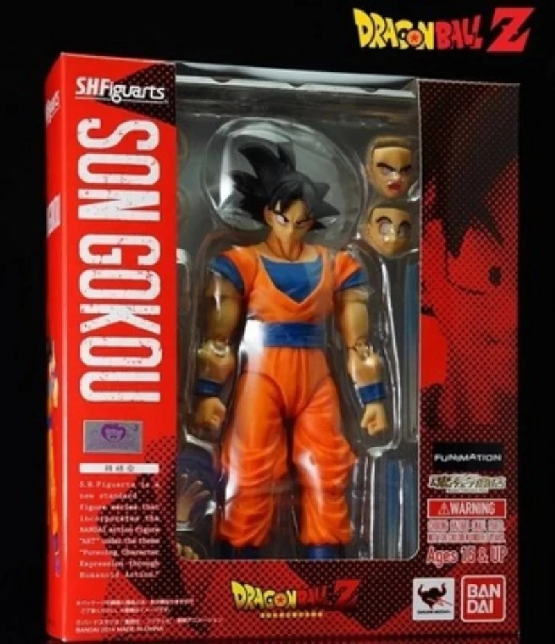 Новый аниме Fukkatsu No F Super Saiyan God SS Gokou Goku фигурка S. H. Figuarts (SHF) Dragon Ball Z игрушка 16 см