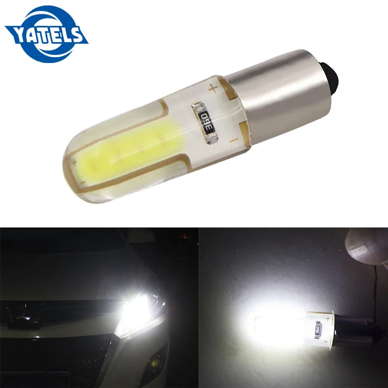 1 шт. новые BA9S 233 T4W T11 COB led силикагель Водонепроницаемый светильник габаритный автомобильный фонарь для чтения купольная лампа автоматическая парковка лампы 12V