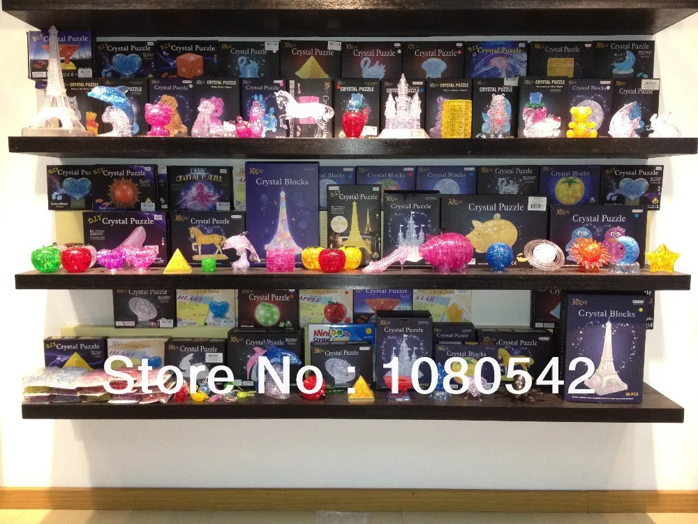 Кристалл DIY кролик 3D головоломка забавные горячие игрушки для девочек | Игрушки и