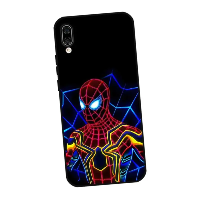 P218 Superheroes Черный силиконовый чехол для huawei Honor 8C 8X9 10 20i V10 V20 Note10 Max Lite Magic2 |