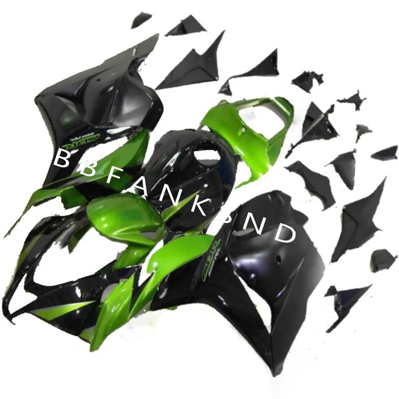 

km ABS black green Fairing For CBR 600 RR CBR600RR F5 2009 2010 2011 2012 CBR600 RR CBR 600RR 09 10 11 12 Injection Fairings