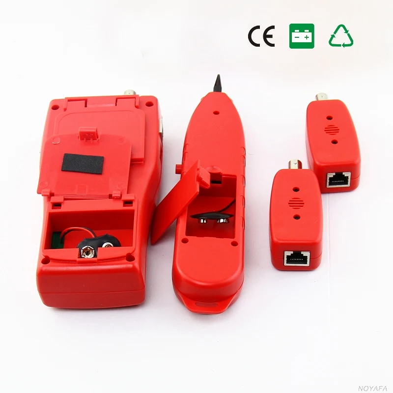 NOYAFA Стандартный тестер сетевого кабеля Ethernet RJ45 коаксиальный BNC USB прибор для