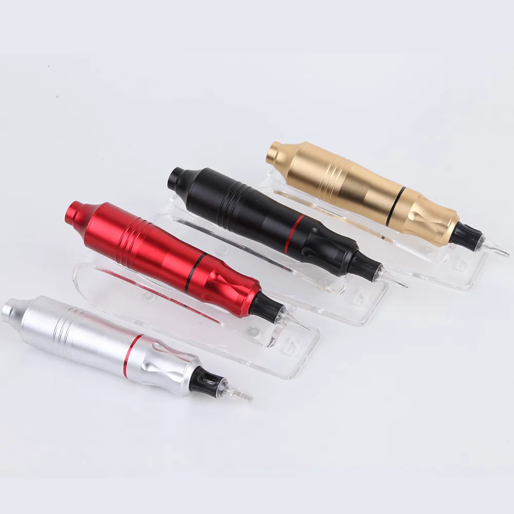 Biomaser K2-CTG-003-RED/SILtattoo машина набор Интеллектуальная цифровая Татуировка Перманентный макияж машина набор устройство швейцарский мотор наборы
