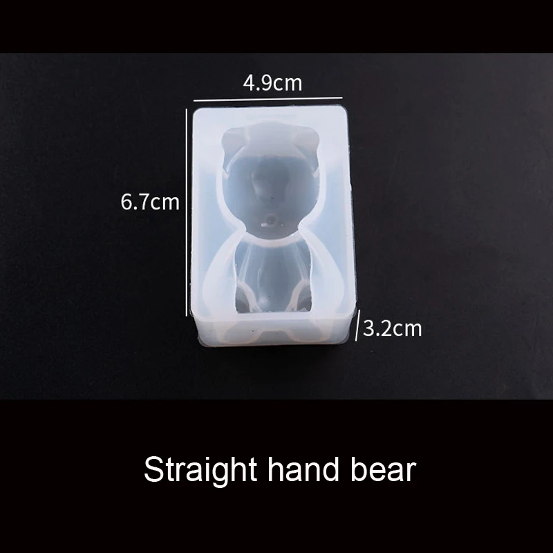 1 шт. виды с кулоном медвежонок &quotсделай сам&quot силиконовые сушенный цветочный