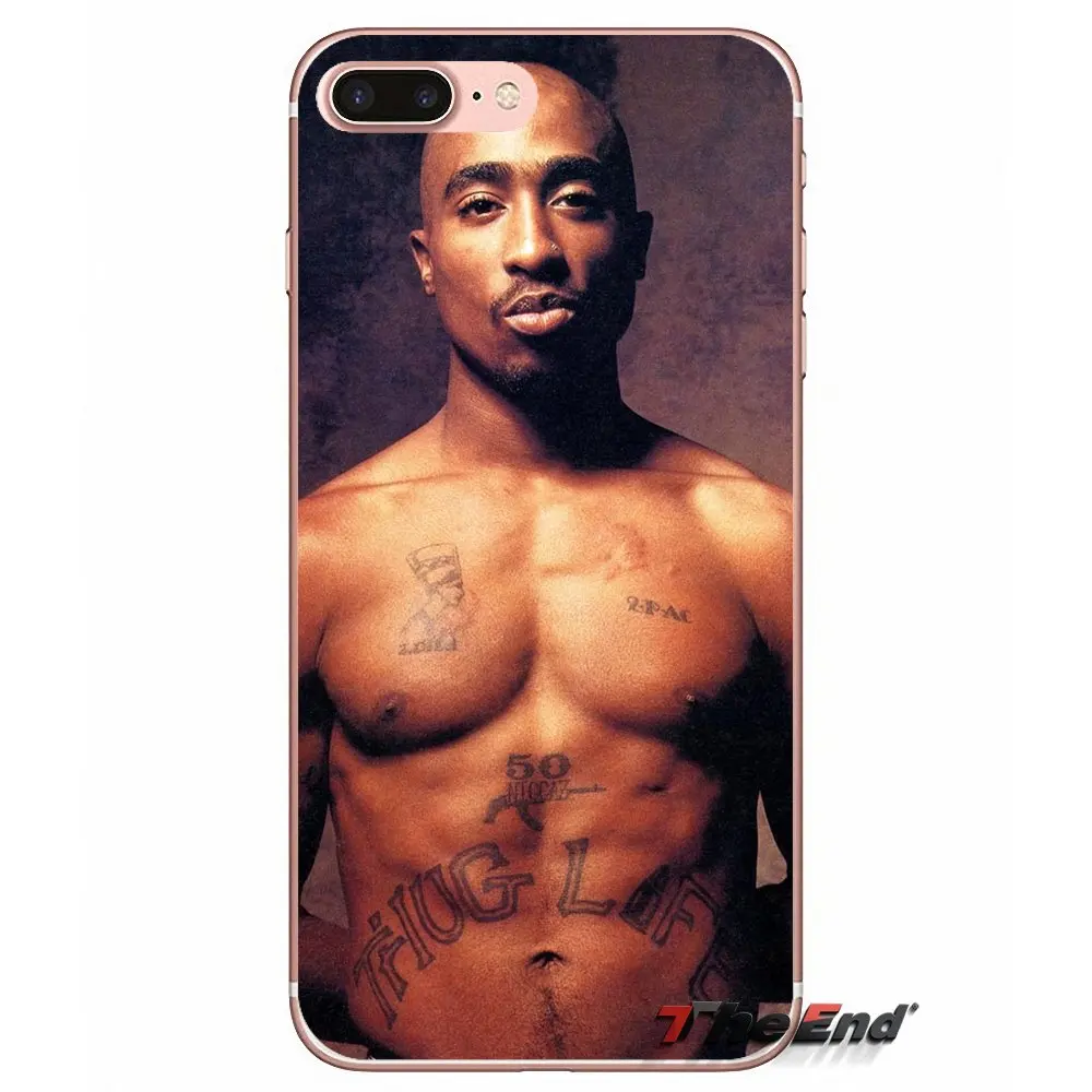 2Pac Tupac Amaru Shakur For Apple iPhone X 4 4S 5 5S SE 5C 6 6S 7 8 Plus 6sPlus 6Plus 7plus 8plus Accessories Phone Cases Covers | Мобильные