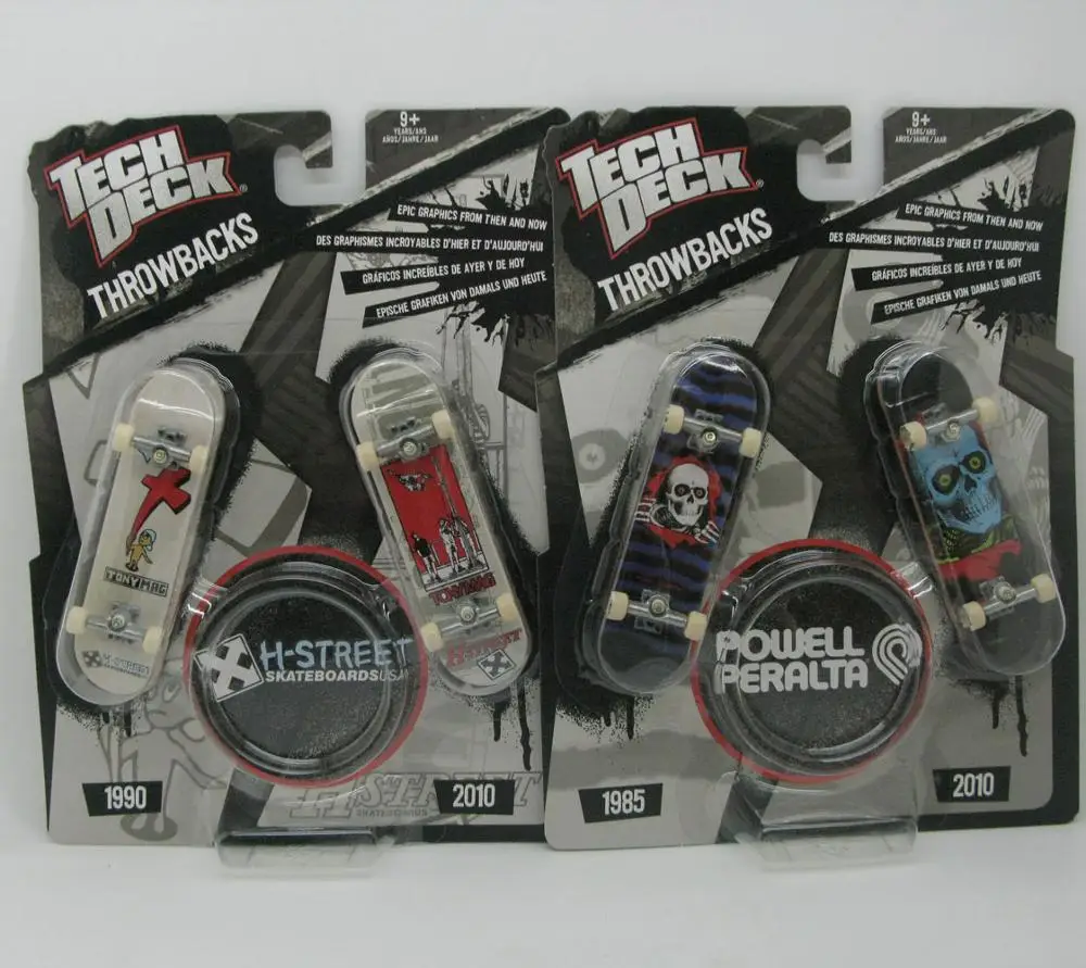 2 шт. Tech Deck Throwback 96 мм скейтборд с грифом POWELL PERALTA E28D | Игрушки и хобби
