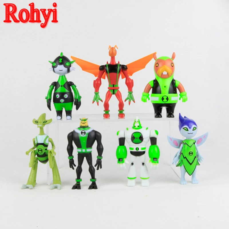 Rohyi 28 шт. модели BEN 10 Фигурки игрушки куклы 10-14 см различные стили детский подарок Защита Земли