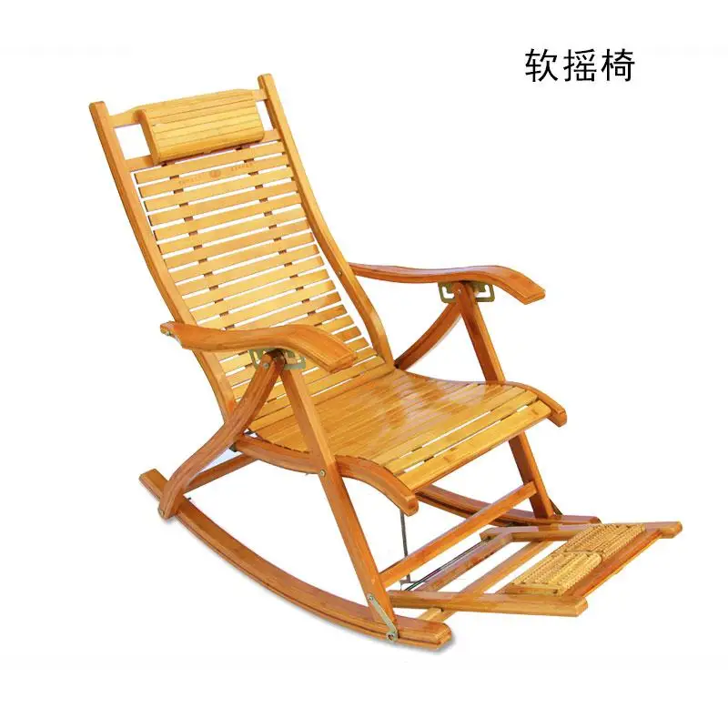 Складной обеденный перерыв бамбука для дивана recliner старика кресло для сна кресло-качалка для взрослых спинкой крутое кресло сиеста кровать ленивый кресло для отдыха - Цвет: style11