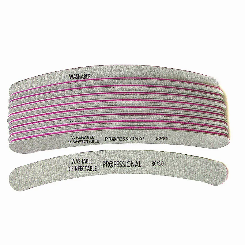 7 шт. серая пилка для ногтей буфер Маникюрный Инструмент украшения нейл-арта