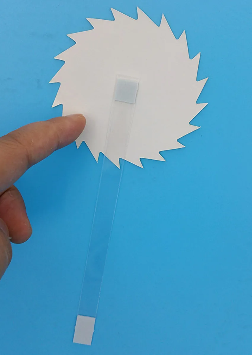 Популярная рекламная акция взрывные бумажные наклейки для ценника бирка