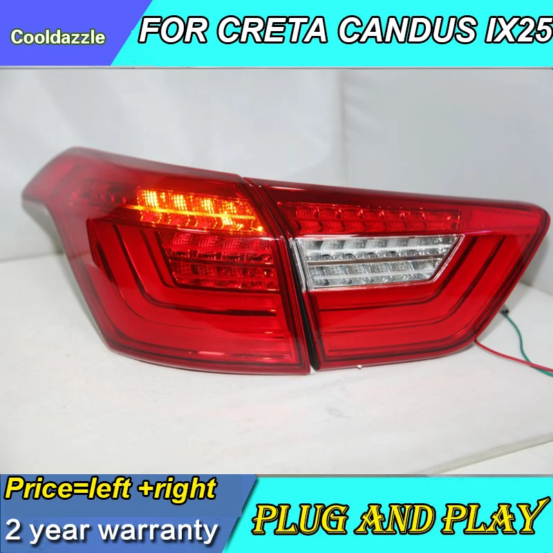 Задние светодиодные фонари для Hyundai IX25 Cantus Creta 2014 2015 2016 2017|Фара авто в сборе| |