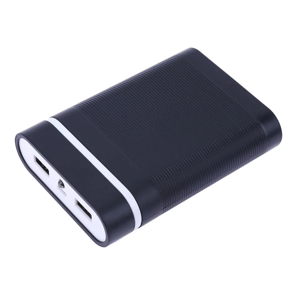 Чехол для портативного зарядного устройства 5 В 18650 а 4 x с 2 USB портами|Зарядные