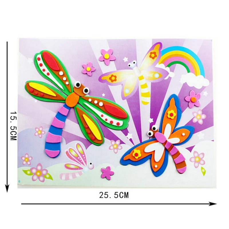 Детский подарок на день рождения сделай сам мультяшное животное 3D наклейка из