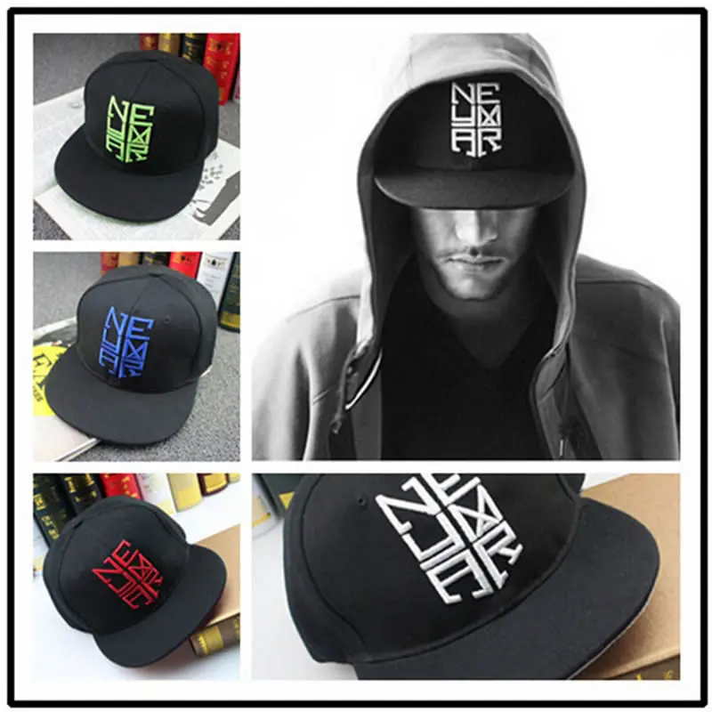 2017 стильная брендовая одежда унисекс Snapback Neymar бейсболбные кепки с надписью хип