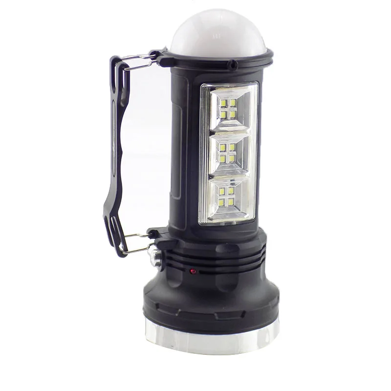 3 способа светодиодный фонарик солнечной энергии вспышка свет перезаряжаемый