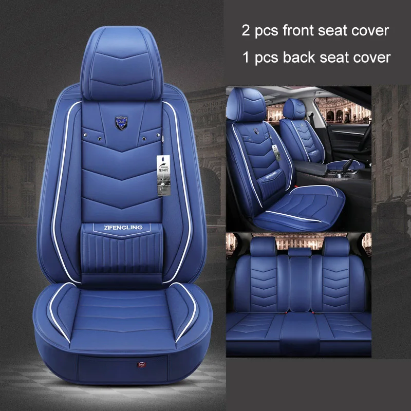 Version A 5 сидений(передние+ задние) чехол для автокресла для Ford Edge Mondeo Ecosport Focus kuga, Land Rover Freelander 2 - Название цвета: Version A