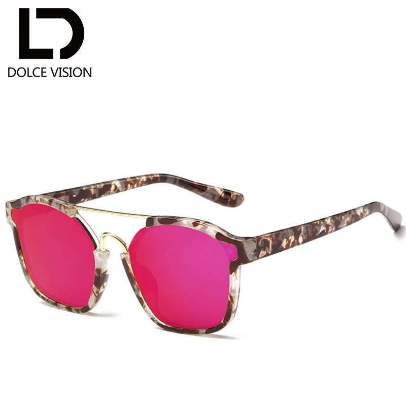 Мужские и женские оригинальные фирменные очки dolce&vision модные солнцезащитные с