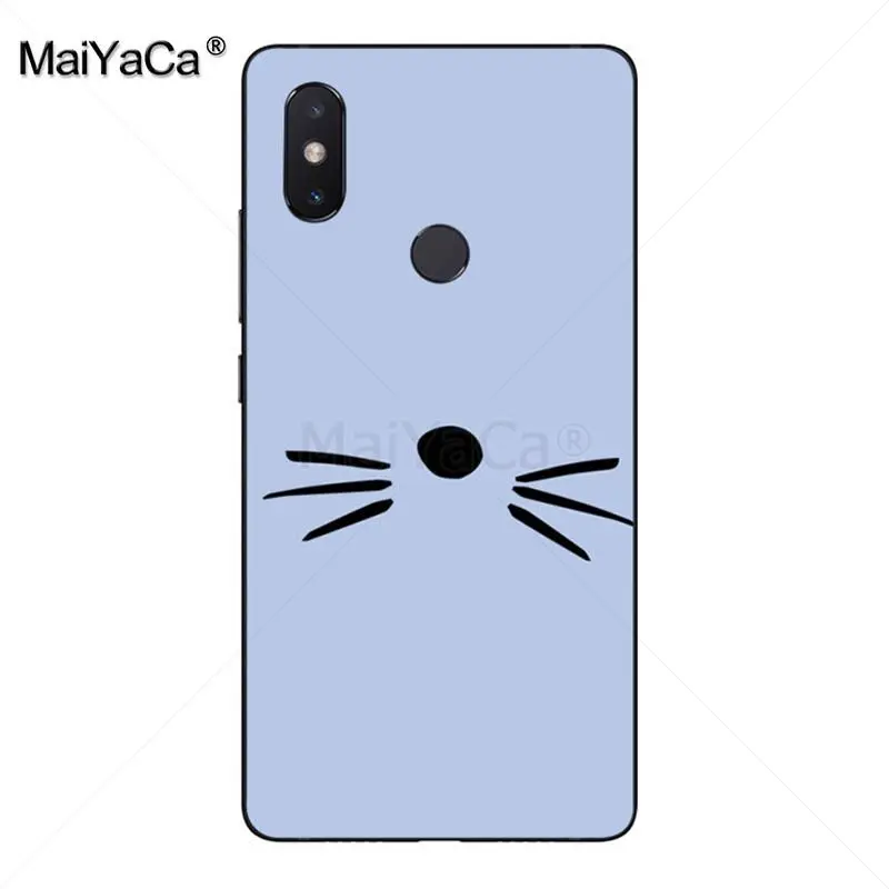 MaiYaCa Дэн и Фил кошка усы красивые аксессуары для телефона чехол xiaomi mi 8 se 6 note2 note3