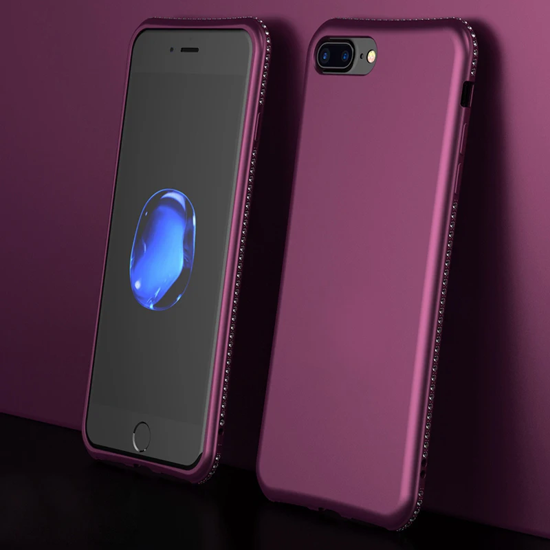 Для Xiaomi 5X 6 8 LITE 8SE MAX3 9 9SE Play Case Crystal Diamond Мягкий силиконовый чехол из ТПУ для Redmi 4X Pro 6A