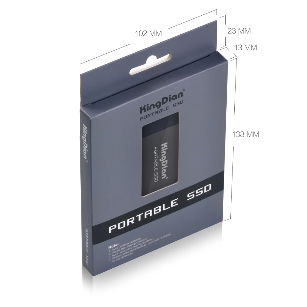 KingDian внешний портативный SSD USB3.1 Тип C SSD 120GB 240GB 250GB 500GB внешний твердотельный накопитель для компьютера