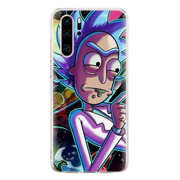 01 Силиконовый мягкий чехол для телефона Rick and marty pickle rick s для huawei P30 P20 Pro P10 P20 Lite mate 20 10 Pro P Smart Plus чехол - Цвет: 01