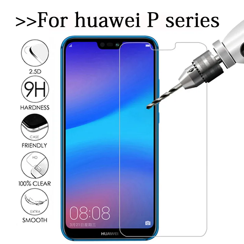 Защитное стекло для huawei p20 lite p10 plus p9 mini p8 защита экрана hauwei huawe p 8 9 10 20 легкая