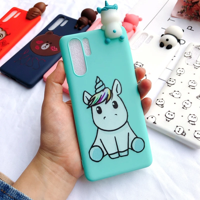 5 P30 Pro Чехол для Etui huawei P30 Pro Чехол 3D Kawaii панда Единорог силиконовый чехол для Funda huawei P30 Lite P30Pro чехол для телефона - Цвет: 5