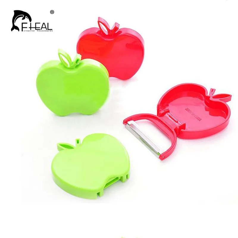 FHEAL 1 шт. Пилерс Пластик для очистки овощей Ножи Apple фрукты станок складной яблоко