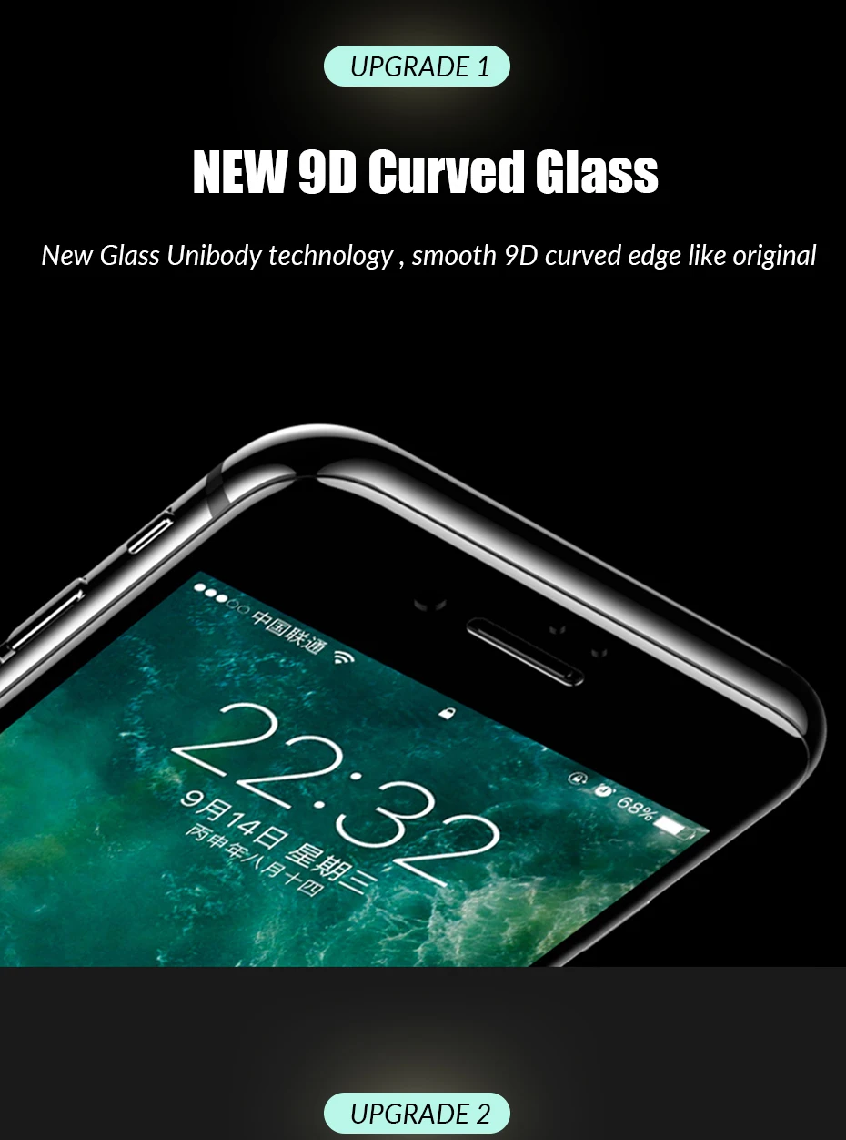 9D изогнутое Защитное стекло для iPhone 11 X XS XR 11 Pro Max 6 6S 7 8 Plus защита экрана закаленное стекло полное покрытие