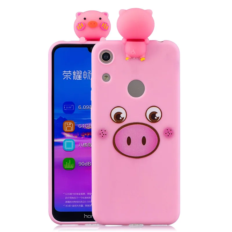 Чехол для телефона FLYKYLIN, чехол для huawei Honor 8A, JAT-LX1, чехол для Honor 8X, чехол для Honor 8C, BKK-L21, 3D, мягкие силиконовые чехлы из ТПУ