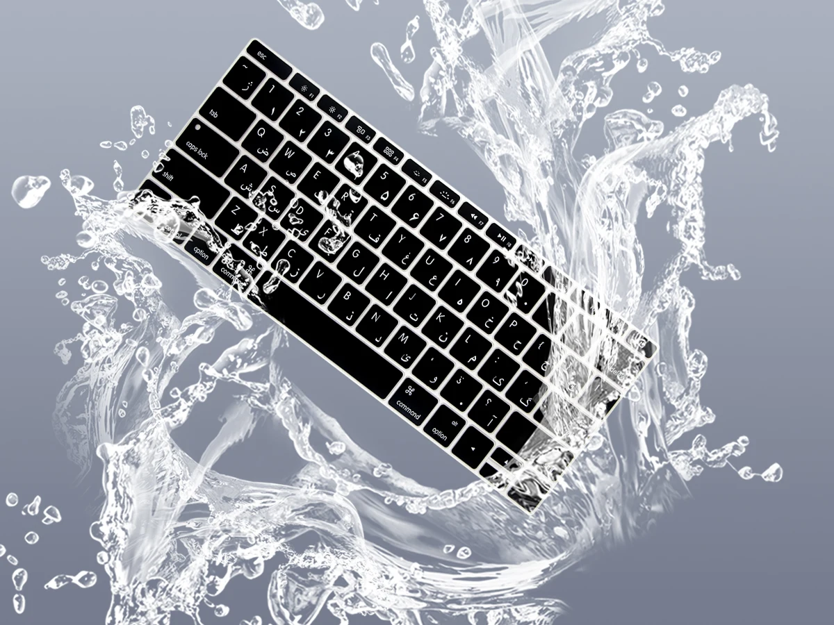 Силиконовый чехол для клавиатуры США Macbook New Pro 13 дюймов A1708 (без сенсорной панели)