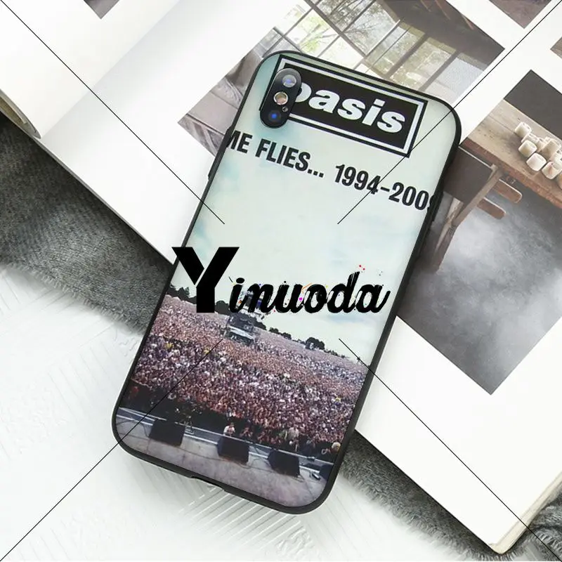 Yinuoda группы Oasis Liam Noel Galagher роскошный высокий протектор на конце чехол для Apple iPhone 8 7
