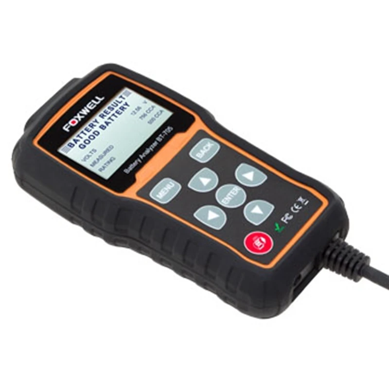Foxwell bt705 bt 705 12 вольт Батарея анализатор тестер непосредственно обнаружить плохой