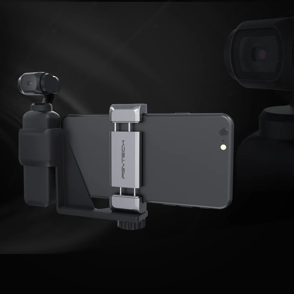 Держатель для телефона PGYTECH фиксированный кронштейн DJI Osmo Pocket Gimbal аксессуары и
