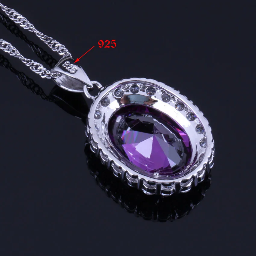 Комплект из колье серёг и кольца с фианитом | Украшения аксессуары