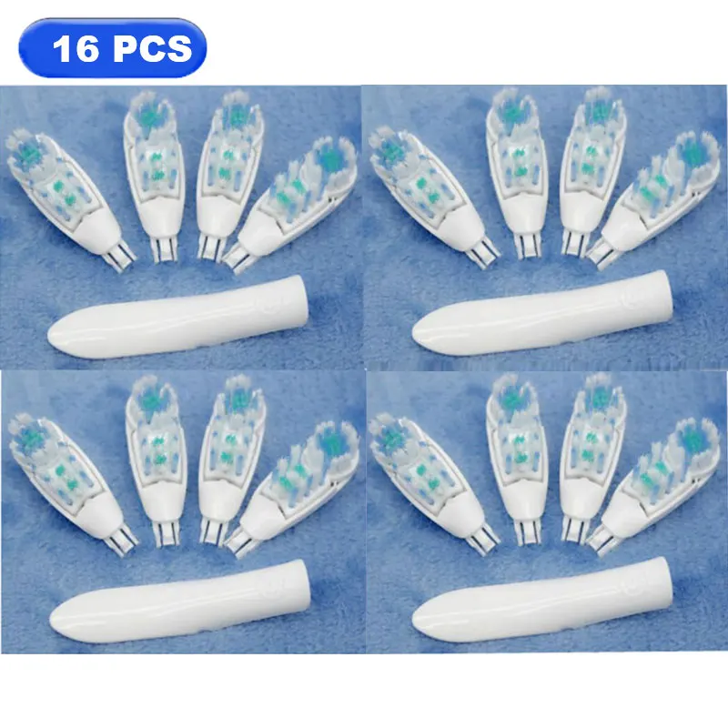 16 шт. сменные головки для электрической зубной щётки Oral B 4732 3733|electric toothbrush heads|electric