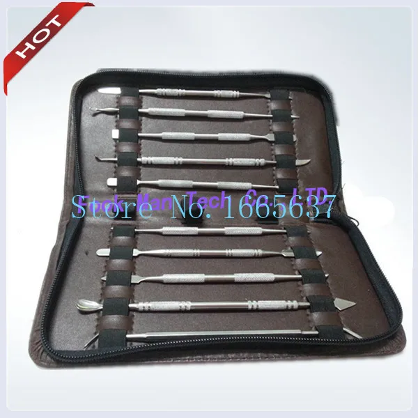 

wax knife kit include 12 pieces sculpture blade, Wax Pottery Clay Sculpture Carving Modeling Tool,Dental Instruments Equipment