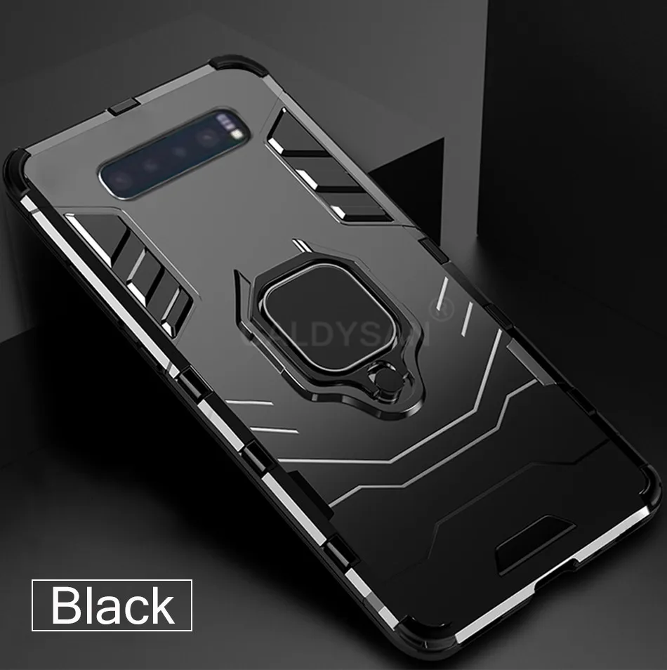 Роскошный Металлический автомобильный чехол-держатель для samsung Galaxy S9 S8 S10 Plus, чехол для телефона S10E S10 Lite, противоударный чехол