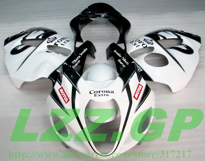

Injection For SUZUKI Hayabsa GSXR1300 GSX-R1300 White Corona H2352 GSXR 1300 96 97 98 99 00 01 02 03 04 05 06 07 Fairing