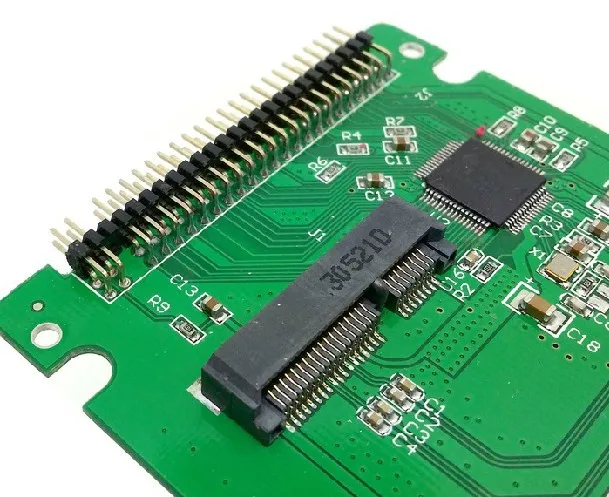 MSATA mini PCI-E SATA SSD для 2 5 &quotIDE 44-контактный адаптер caddy |