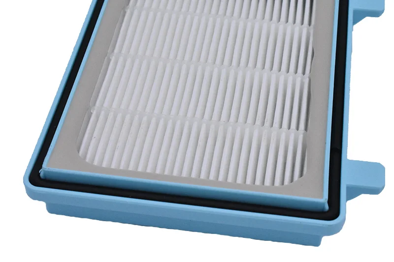 2 шт. Hepa фильтр для Philips Power Pro Compact FC9331/09 FC9332/09 FC8010/01 аксессуары пылесоса Голубые