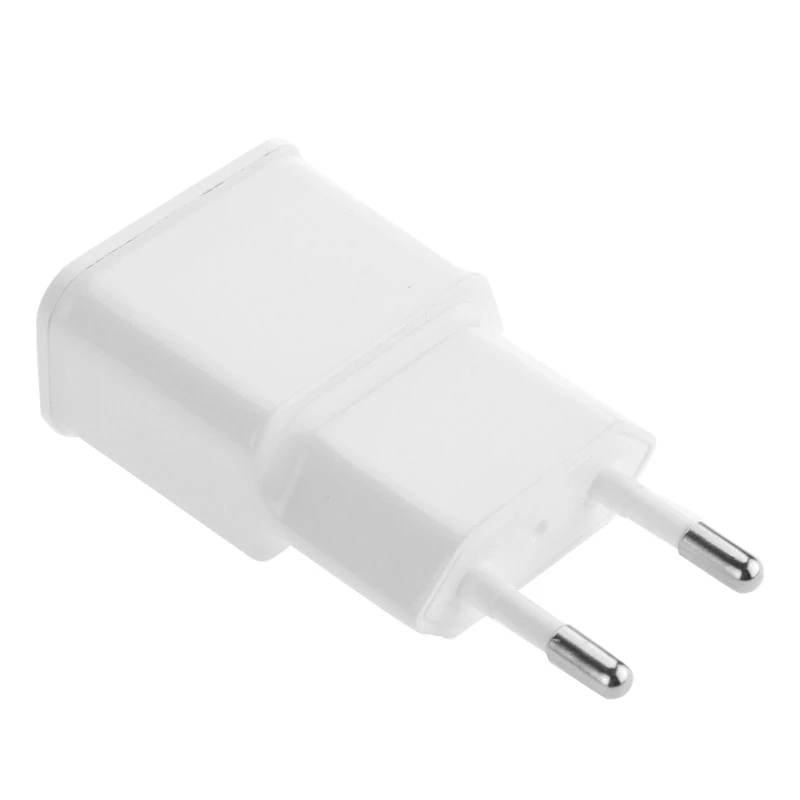 Штепсельная Вилка европейского стандарта 5В 2А 2USB адаптер зарядного устройства