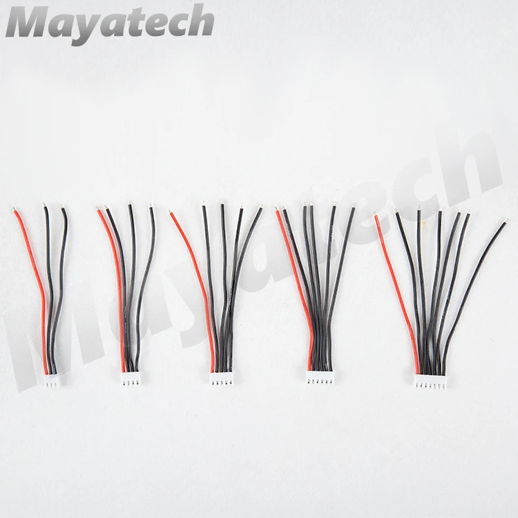 10PCS/lot 2S 3S 4S 5S 6S 22AWG Ultra-soft Silica Wire Balanced Charging Battery Plug 10cm 20cm | Игрушки и хобби