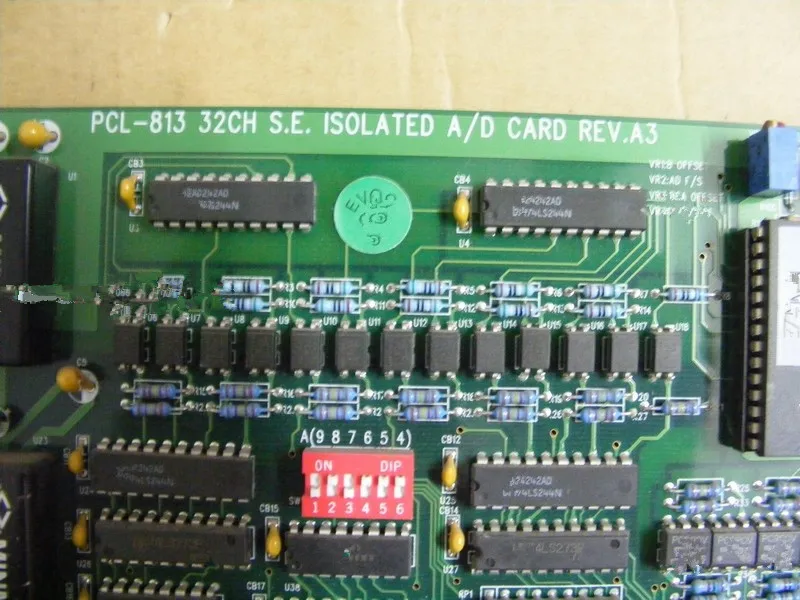 PCL-813 32-канальный 32CH REV. A3 2-сторонняя изолирующая аналоговая Входная карта