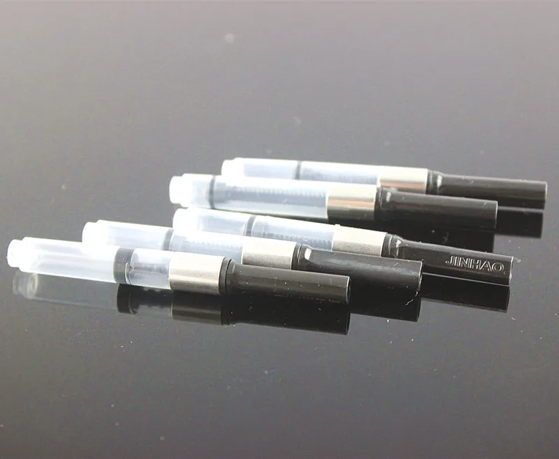 Jinhao 5 шт. универсальная чернильная ручка маленькая черная лампа конвертер