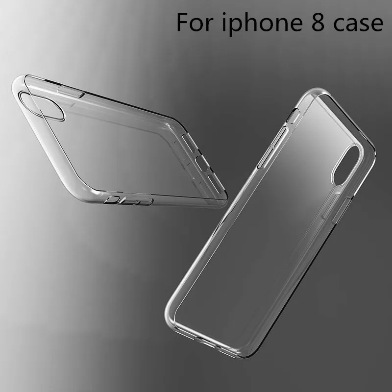 Для Apple X Мягкие силиконовые ТПУ кожи Чехол для IPhone Чехлы мангала прозрачный